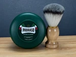 Proraso Shaving Soap Jar - Menthol & Eucalyptus, 5.2 Oz (150 Ml) Brush New. Price: $19.99.