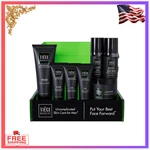 New Men Skin Care Set 7-PIECE Routine Face Wash Serum Moisturizer Kit. Price: $135.28.