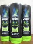 Lot Of 3 Edge 2 1 Shave Cream Sensitive Skin, Protects & Conditions, 6 Oz New. Price: $27.99.