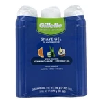 Gillette Sensitive Plus Shave Gel, Island Breeze, 7 Oz Pack Of 3 Men Wet Shaving New. Price: $24.99.