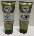 Magic Grooming 3-IN-1 Wash Beard Face & Hair Cocoa Butter Cedarwood Oil 2 Pack New. Price: $11.90.