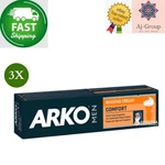 3 Pack X Arko Men Shaving Cream Comfort 65G Tube Made Turkey Fast Shipping New. Price: $41.09.