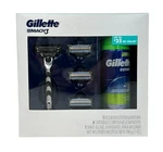 Gillette Mach 3 Razor/shave Gel Gift Set New. Price: $15.76.