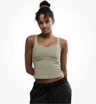 Free People Fp Movement Never Better Long Tank Sage Stone Green Nwt $68 Msrp New. Price: $29.99.