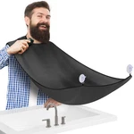 Hupbipy Beard Bib Apron Hair Catcher For Shaving Non-stick Shave Cape Black New. Price: $10.32.