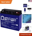 Mighty Max 12 Volt 22 Ah Gel Battery - Ultimate Safety And Performance Upgrade New. Price: $96.99.
