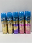 5 Gillette Venus Olay - Violet Swirl/sugarberry/cashmere Moisture Shave Gel New. Price: $50.00.