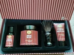 The Art Of Shaving Gift Set Red Stripe Pre Shave Balm Cream Brush New. Price: $29.99.