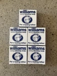 Williams Mug Shaving Soap 1.75 Oz 50G Five Bars New Box Discontinued. Price: $100.00.
