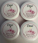 Lot Of 4 Dove Beauty Cream, Complete Daily Skin Care 2.53 Fl Oz Unilever New!. Price: $9.79.