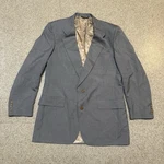 Vtg Christian Dior Monsieur Mens Gray Cream Silk Jacket, Sports Coat Sz Pre-owned. Price: $29.99.