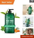 16 Fl Oz Tea Tree Oil Body Wash - Moisturizing Antifungal Gel For & Women New. Price: $26.59.