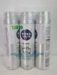 Lot 3 Nivea Men Sensitive Stubble Softener Shave Gel - 7 Oz Can Nip New. Price: $14.95.