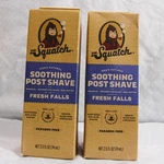 Dr Squatch Fresh Falls Lot Of Soothing Post Shave 2.5 Fl Oz New. Price: $12.76.