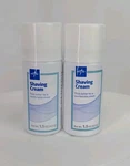 Medline Thick Lather Shaving Cream 1.5 Oz. Can, Travel Size, New - 2 Pack. Price: $10.00.