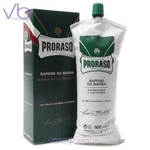 Proraso Green Shaving Cream Tube, Eucalyptus Oil & Menthol, Barber Size 500ML New. Price: $31.50.