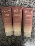 Cremo Shave Cream Vanilla Tonka Scent 6 Fl Oz For Face Unisex New. Price: $24.44.