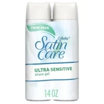Gillette Satin Care Ultra Sensitive Shave Gel For 7 Fl Oz (pack Of 2), White New. Price: $11.13.