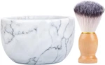 Marble Shaving Bowl For Soap & Cream, Shave Cup Keep Warm Better, New. Price: $34.97.
