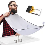 Hupbipy Beard Bib Apron Hair Catcher For Shaving One Size (pack Of 1), White New. Price: $9.67.