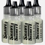 Shave Secret Shaving Oil - The Best Ever! 18.75ML (5 Pack) New. Price: $39.99.