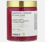 Smooth Legend Pre-shave Scrub By Truly Coconut Grape Vitamin Lavender New. Price: $28.99.
