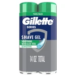 Gillette Series Sensitive Shave Gel 3X Action Smooth Shaving 7OZ (pack Of 2) New. Price: $39.69.