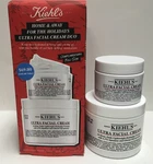 Kiehls Ultra Facial Cream Home & Away Set 1.7 + 4.2 Oz Sizes New In Box. Price: $53.00.