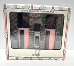 New In Box - Whish All Natural Shave Cream & Flawless Trio Pomegranate. Price: $22.45.