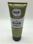 Softsheen Carson Magic Grooming 3-IN-1 Wash Cocoa Butter & Cedarwood Oil. Bear New. Price: $5.99.