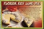 Classic Florida Key Lime Pie Recipe Unused Vintage Postcard New. Price: $5.00.
