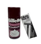 Gillette Foamy Shaving Cream Skin Conditioning 11 Oz 1990 Vintage + Trac Iirazor New. Price: $39.95.