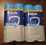 2 Pc Gillette Series 3X Action Shave Gel, Moisturizing Twin Packs 7 Oz (C015) New. Price: $17.99.