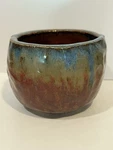 Taos New Mexico Artist/potter Gail Goodwin Pottery Bowl 3.75X3.25 Raku (?) Used. Price: $50.00.