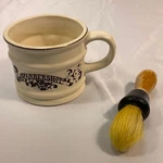 Old Fashioned Luxury Barbershop Shaving Cream Mug Cup Lather Brush Set Soap New. Price: $31.24.