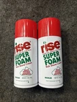 2 Pak New Old Stock Rise Shaving Cream 11 Oz Original Super Foam Rich Shave Cans. Price: $22.99.