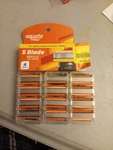 3 Pack Equate 5 Blade Refills With Trimmer, Each 4 Ct Only One Box New. Price: $17.99.