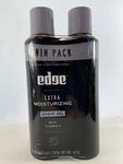 Edge Extra Moisturizing Shave Gel For Men With Vitamin Twin Pack 7OZ Ea New. Price: $8.99.