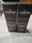 Two Cremo Beard Oil Distillers Blend Reserve Collection Revitalizing 1 Fl Oz New. Price: $24.95.
