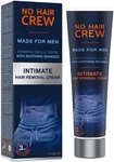 No Hair Crew Intimate Removal Cream Men 100ML Sensitive Skin Vegan New. Price: $20.86.