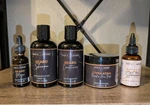 Bask & Lather Beard Care Lot Shampoo Conditioner Oil Balm 5PC Hair New Mens. Price: $44.00.