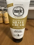 Magic Carson Smooth Razorless Shaving Cream 6 Oz. New. Price: $11.95.