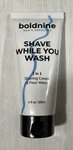 Boldnine Mens Shave While You Wash, 2 1 Shaving Cream & Face 4 Fl Oz New. Price: $9.50.