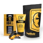 Moto Men's Shaving Starter Kit: Headslick Cream, Razor & Blade Refills New. Price: $74.12.
