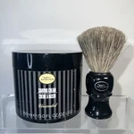 The Art Of Shaving Unscented Shave Cream With Genuine Badger Brush New. Price: $39.98.