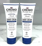 2X Cremo Cooling Shave Cream - 3 Oz Each (89 Ml) Mint Sealed (#M1V1) New. Price: $14.95.