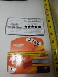 Equate 5 Blade Cartridge Razor With Trimmer, 4 Refills (handle Not Included) New. Price: $9.00.