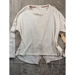 West Coast By Taylor And Sage Womens Medium Cream Crochet Split Back Knit Boho New. Price: $18.00.