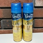 2 Gillette Venus Olay Vanilla Cashmere Shave Gel 7OZ New. Price: $30.00.