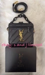 Ysl Yves Saint Laurent Beaute Beauty Gwp Vip Vanity Case Converted Bag Black New. Price: $199.99.